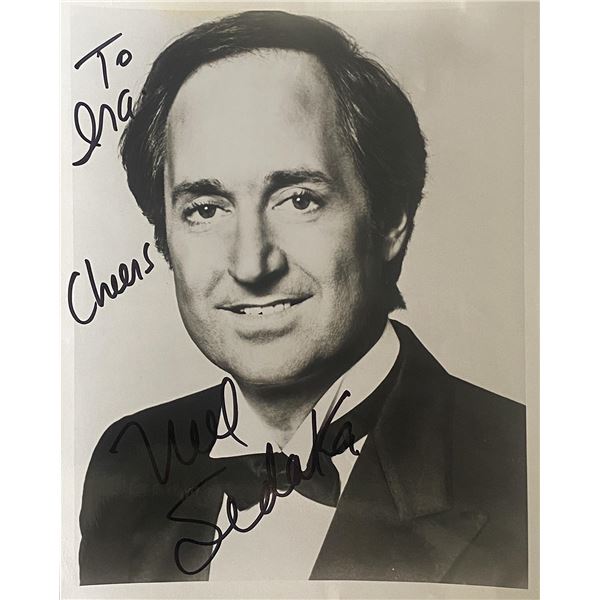 Pop singer Neil Sedaka signed photo