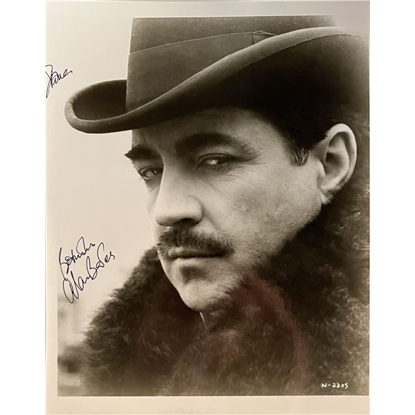 Alan Bates signed photo