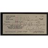 Image 1 : Arch Oboler signed check