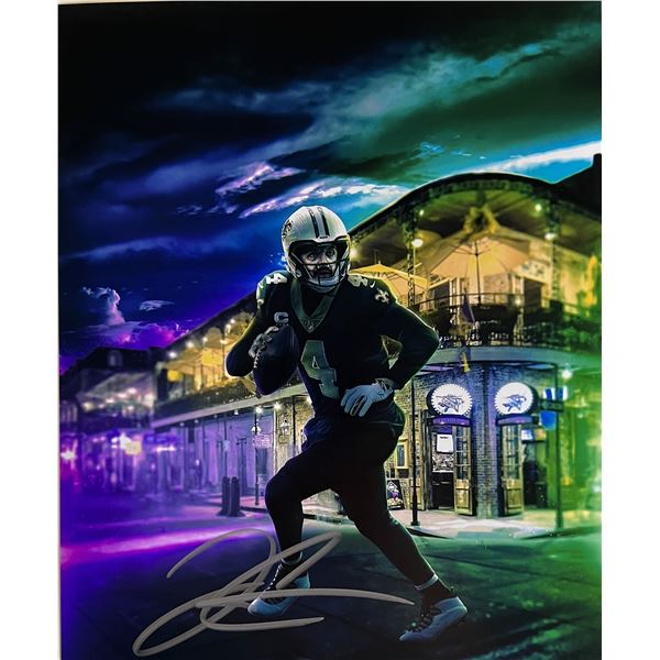 New Orleans Saints Derek Carr signed photo