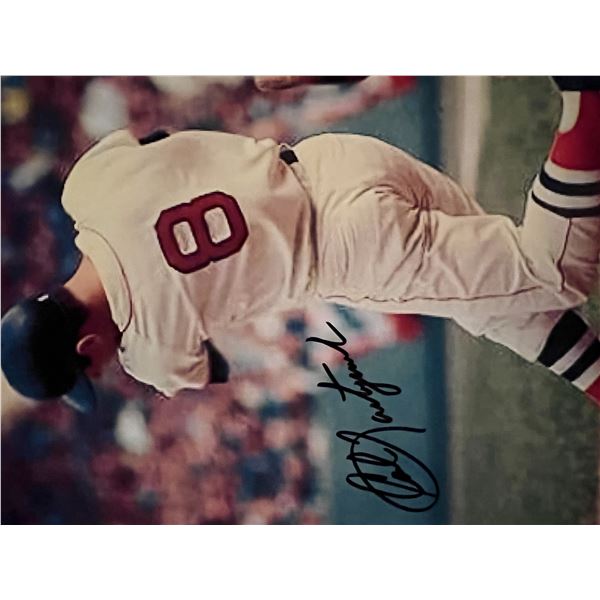 Carl Yastrzemski signed photo