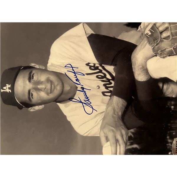 LA Dodgers Sandy Koufax signed photo