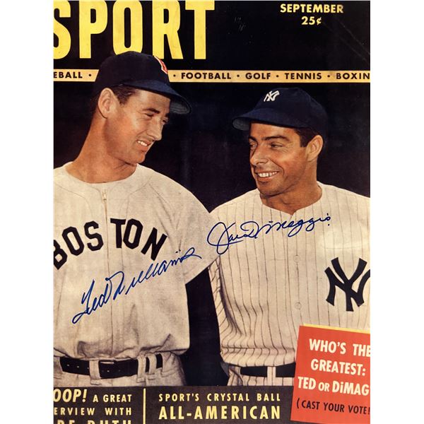 Ted Williams / Joe DiMaggio signed photo