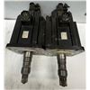 Image 2 : (2) Yaskawa #SGMGH-44A2A-YR12 AC Servo Motors with Encoders: UTSAE-B17BA