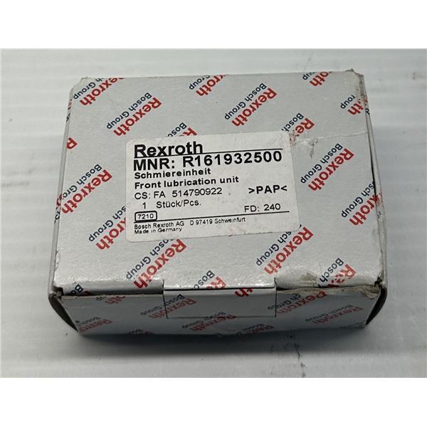 Rexroth #R161932500 Front Lubrication Unit
