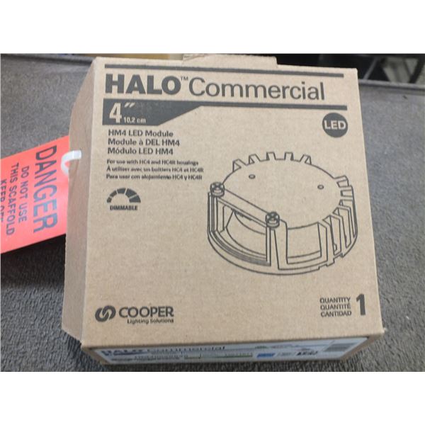12 4" Halo Commercial HM4 LED Modules