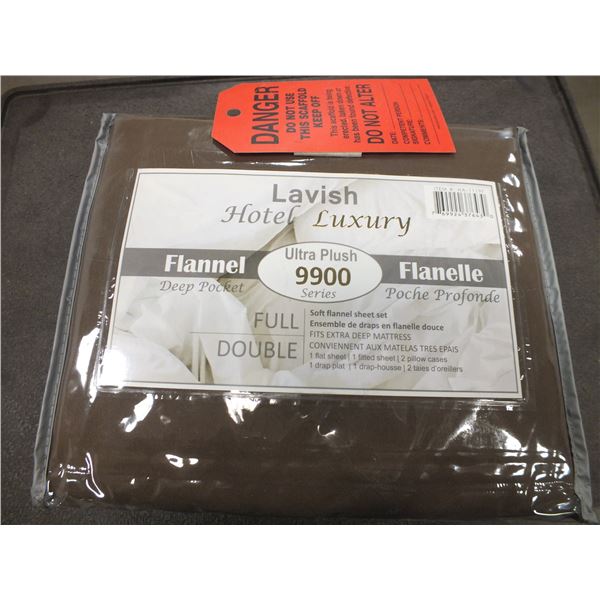 Full Double Flannel Sheet Set