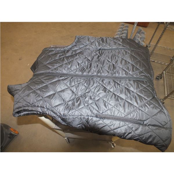 5 XXL Black Adult Vests