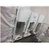 Image 2 : 4 Mobile Construction Enclosures Tents w/ 1 Fan No Hose
