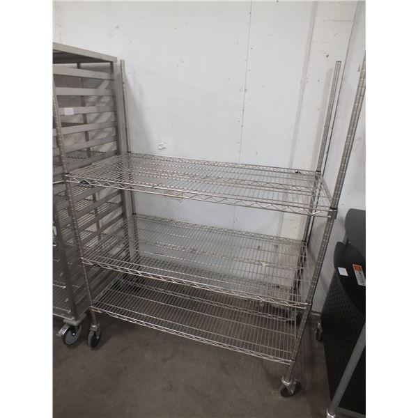 Stainless Steel Metro Rack On Wheels