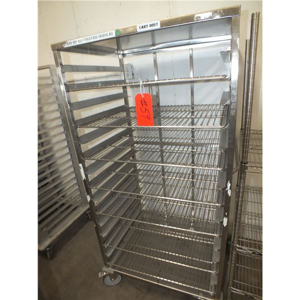 Stainless Steel Rack On Wheels