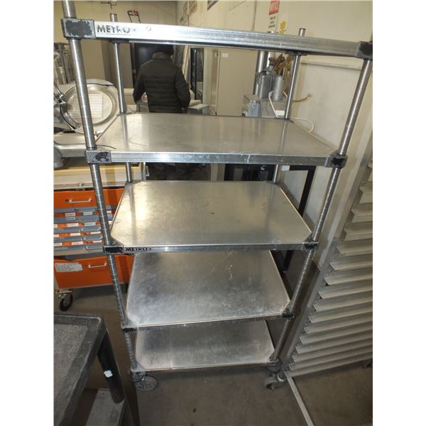 Stainless Steel Metro Rack On Wheels