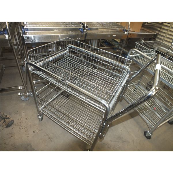 Stainless Steel Cart On Wheels