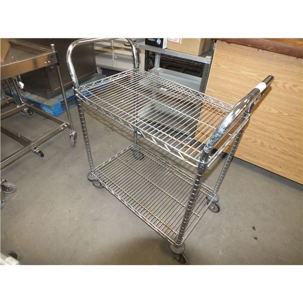 Stainless Steel Cart On Wheels