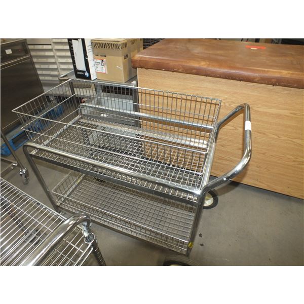 Stainless Steel Cart On Wheels