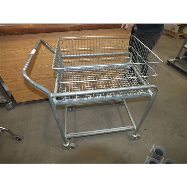 Stainless Steel Cart On Wheels
