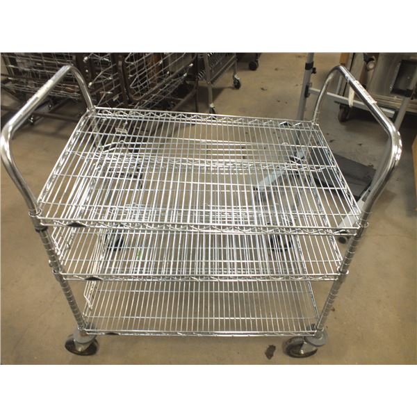 Stainless Steel Cart On Wheels
