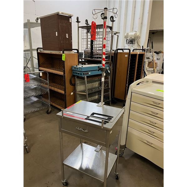 Stainless Steel Cart On Wheels