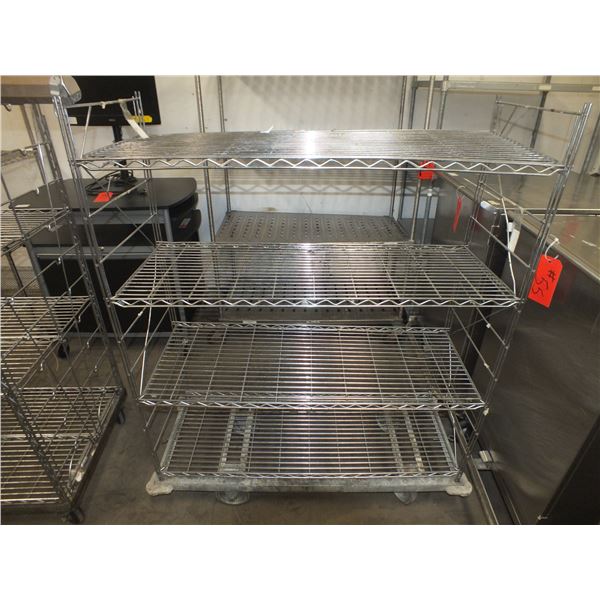 Stainless Steel Cart On Wheels