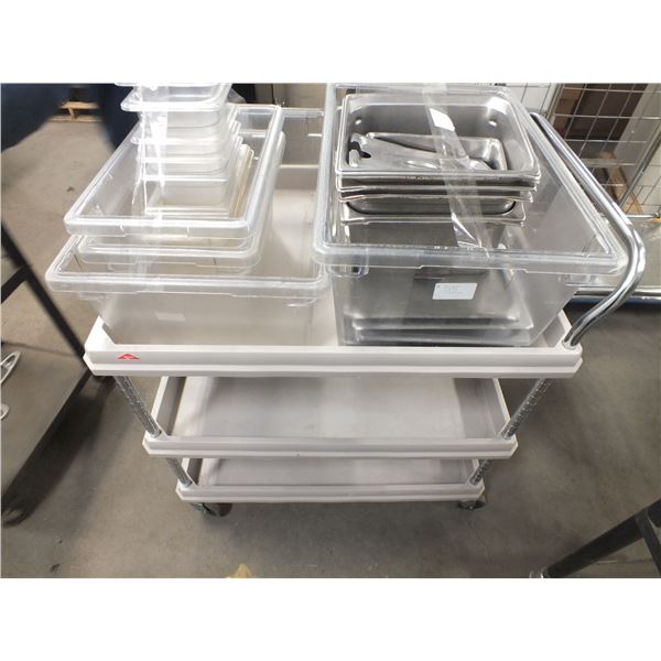 Catering Cart On Wheels & Commercial kitchen Inserts
