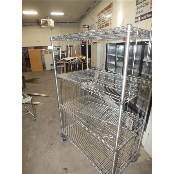 Stainless Steel Metro Rack On wheels