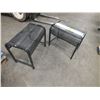 Image 1 : 2 Small Metal Benches