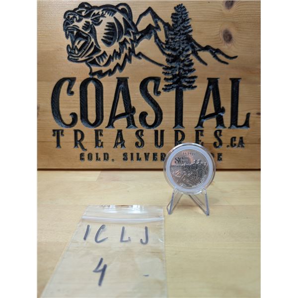 Lot 4-1) 1 oz D-Day Anniversary coin 2024