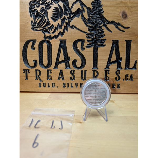 Lot 6-1) 1 oz  Silver eagle Silvertowne Mint