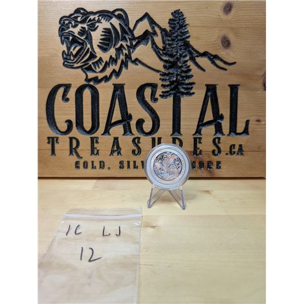 Lot 12-1) 1 oz 2$ Silver Niue Phoenix coin