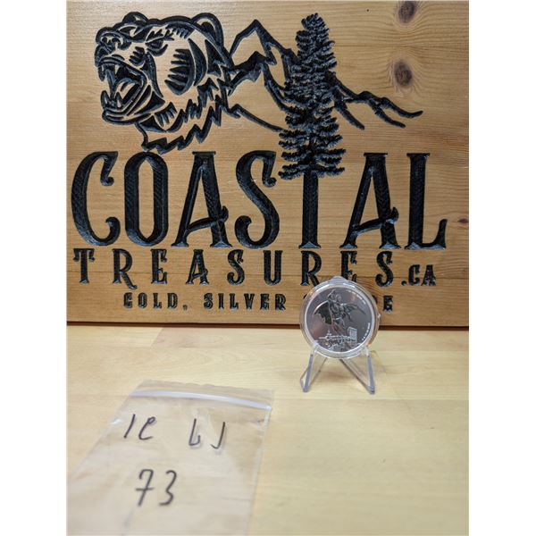 Lot 73-1) 1oz Superman Samoa 2023 silver