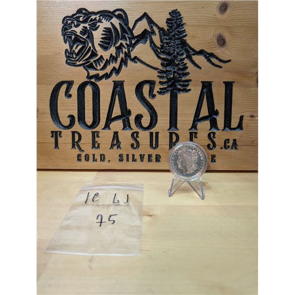 Lot 75-1) 1 oz GSM Morgan silver