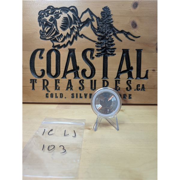 Lot 103-1) 1 oz Canadian Maple 2022 Silver