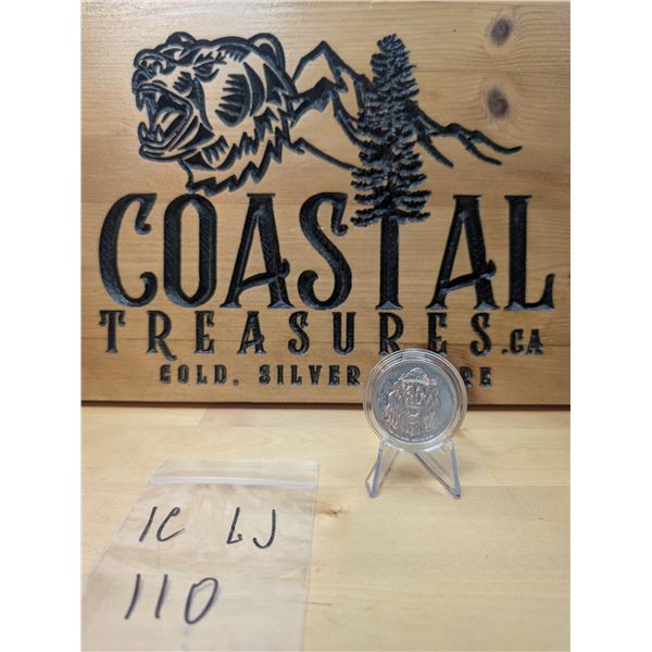 Lot 110-1) 1 oz Niue Roaring Lion 2020