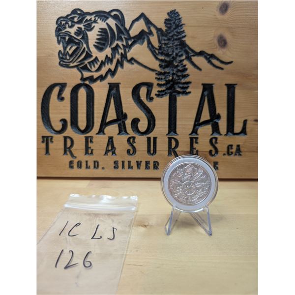 Lot 126-1) 1 oz Dead Men Tell No Tales