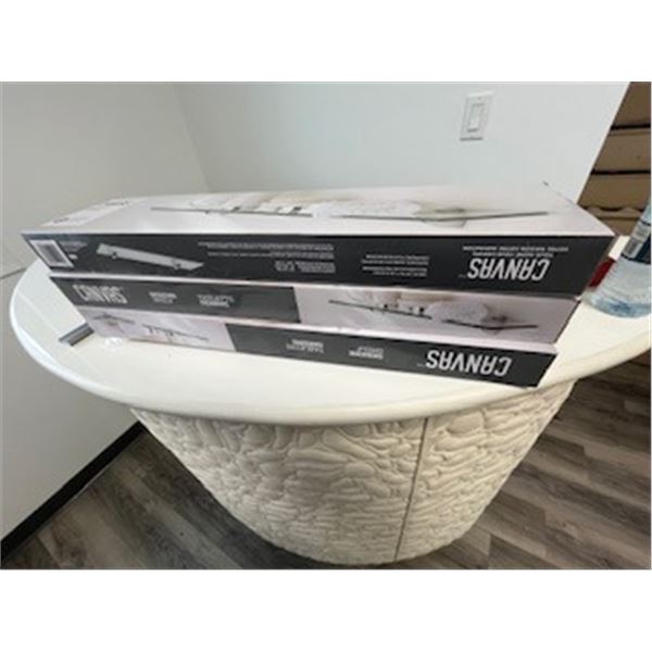 (3) Glass Shelvers - 24" by 6"