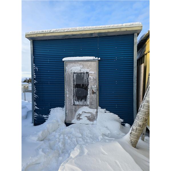 Blue Shed 12ft by 12 ft - insultated
