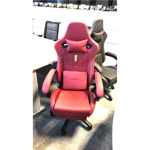 SUKIDA SEYABER RED GAMING CHAIR *IN BOX*