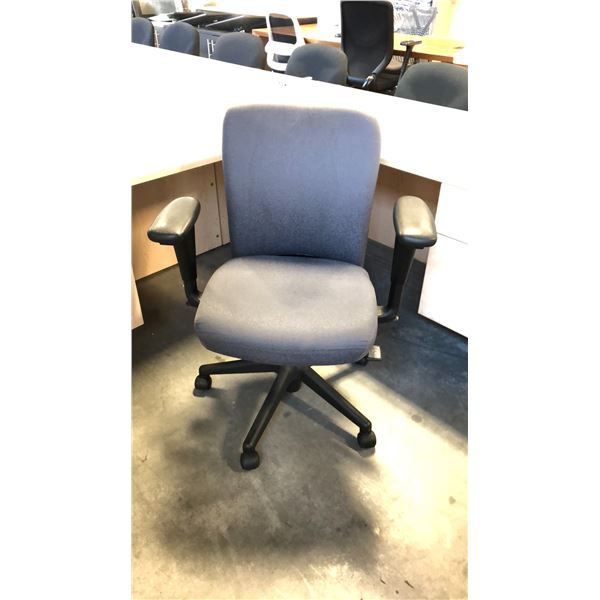 HAWORTH GREY ADJUSTABLE TASK CHAIR