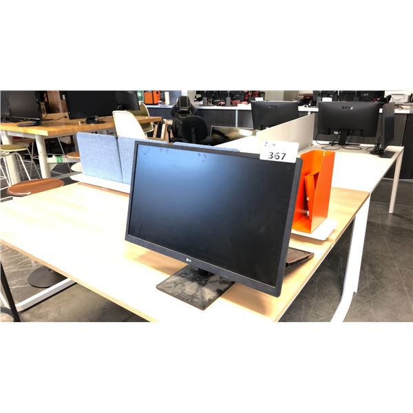 LG 27  AND SMALL NORTHERN LCD MONITOR (NO POWER SUPPLIES)
