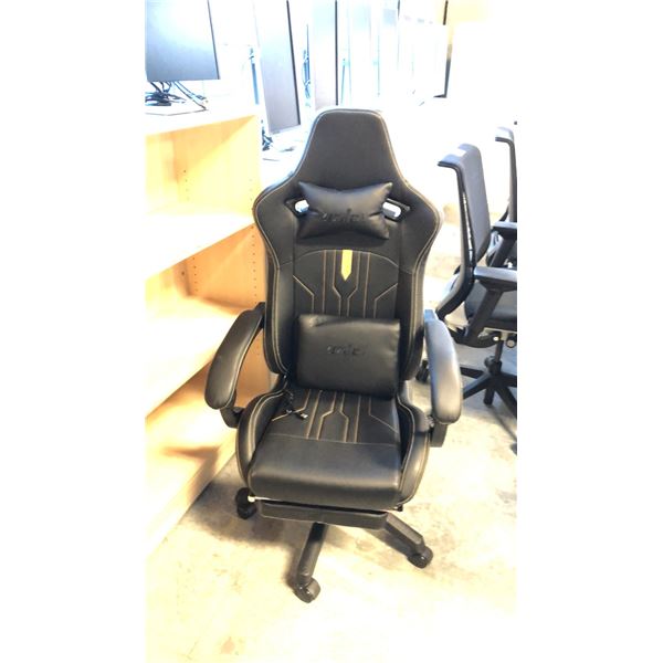 SUKIDA SEYABER BLACK/YELLOW GAMING CHAIR *IN BOX*