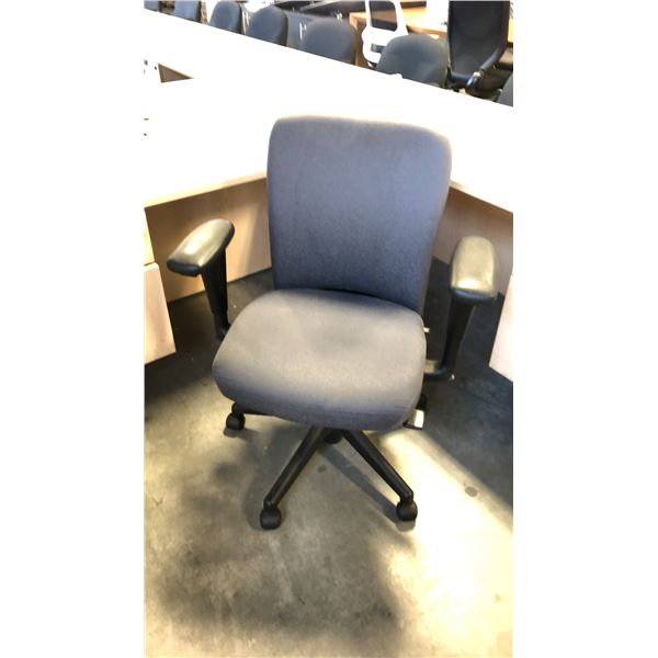 HAWORTH GREY ADJUSTABLE TASK CHAIR