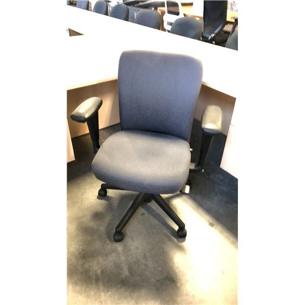 HAWORTH GREY ADJUSTABLE TASK CHAIR