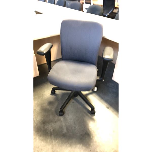 HAWORTH GREY ADJUSTABLE TASK CHAIR