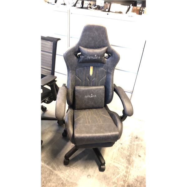 SUKIDA SEYABER GREY GAMING CHAIR *IN BOX*