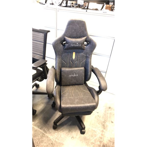 SUKIDA SEYABER GREY GAMING CHAIR *IN BOX*