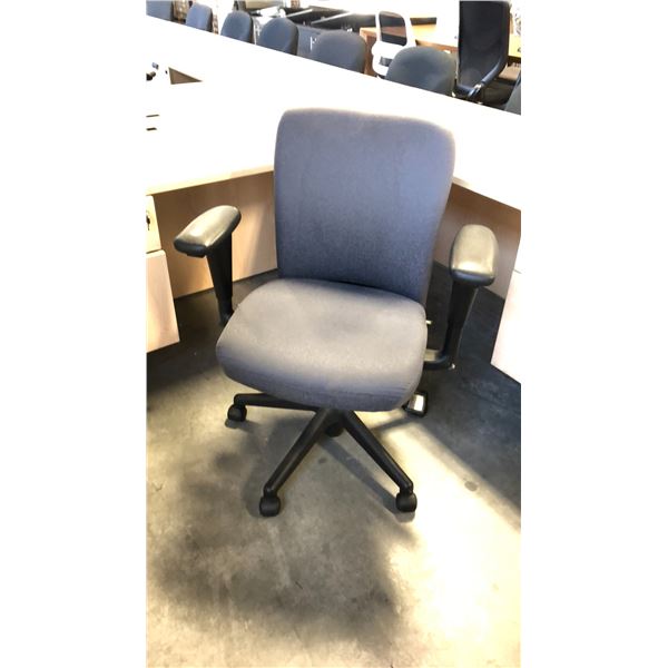 HAWORTH GREY ADJUSTABLE TASK CHAIR
