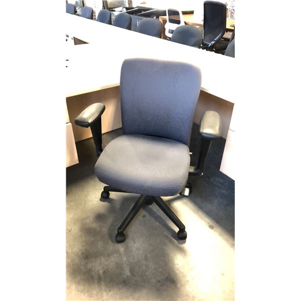 HAWORTH GREY ADJUSTABLE TASK CHAIR