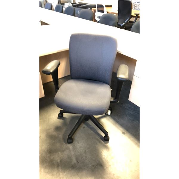 HAWORTH GREY ADJUSTABLE TASK CHAIR