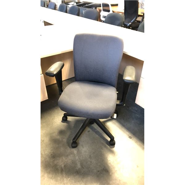 HAWORTH GREY ADJUSTABLE TASK CHAIR