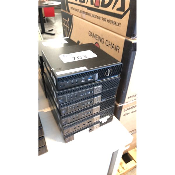 6 DELL MICRO COMPUTERS